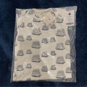 NWT Kate Quinn organic cotton long sleeve bodysuit